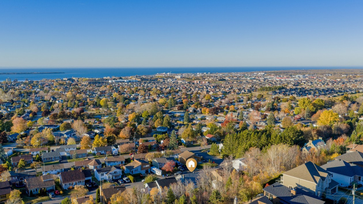 Photo aérienne — 65 Rue de la Charente, Rimouski