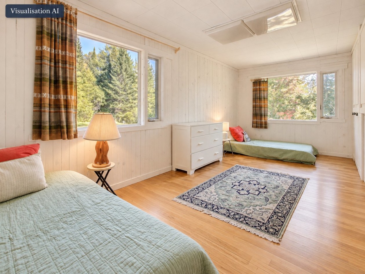 Chambre à coucher — 898 Ch. des Hauteurs, Sainte-Lucie-des-Laurentides