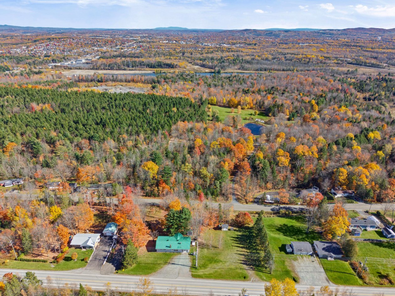 Photo aérienne — 4245 Ch. St-Roch N., Sherbrooke