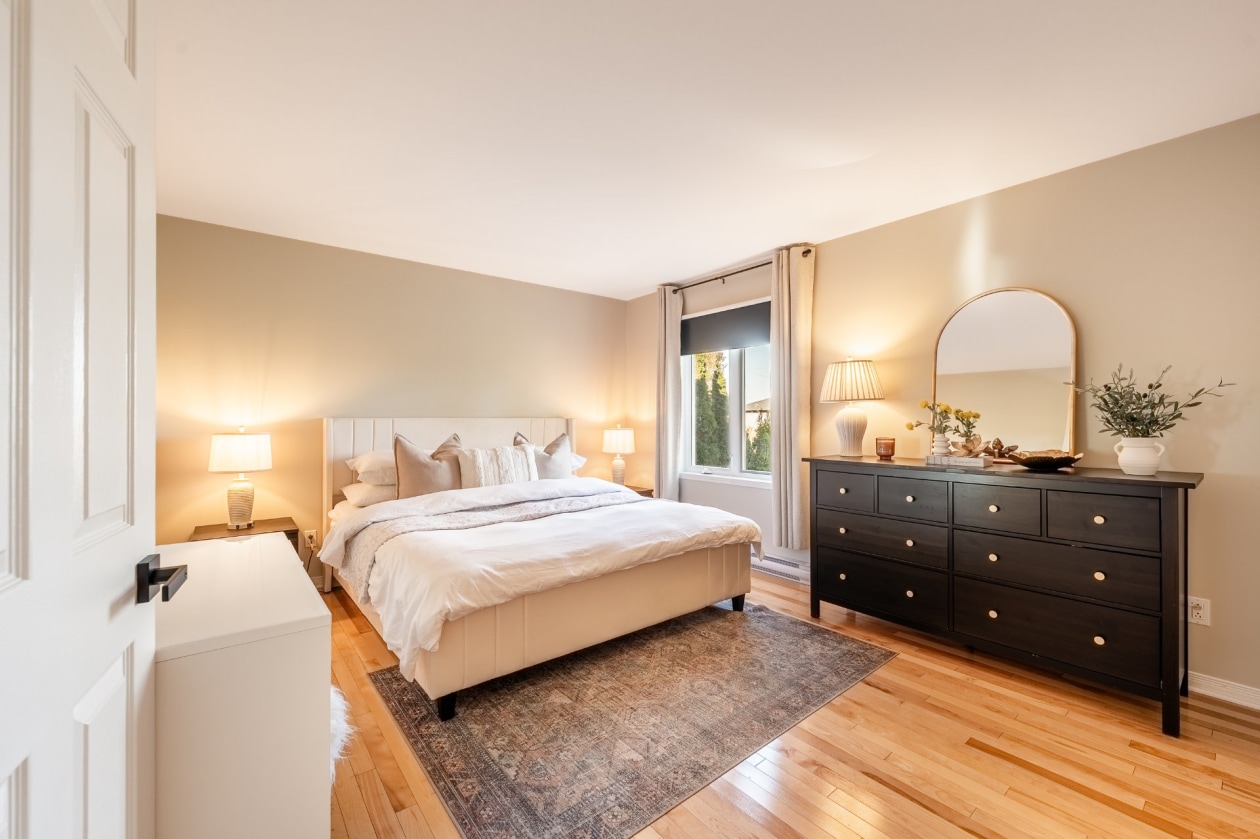 Chambre à coucher principale — 530 Rue des Violettes, Salaberry-de-Valleyfield