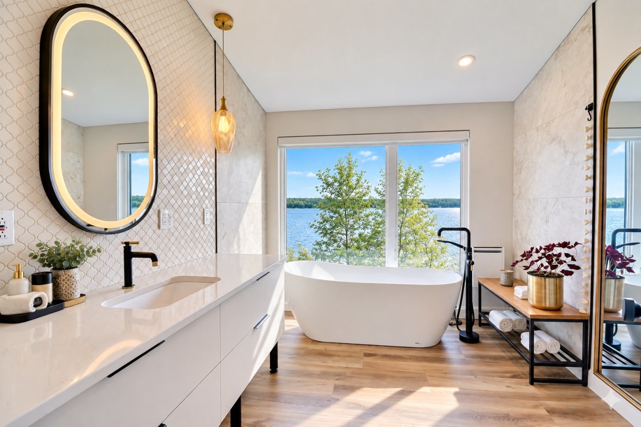 Salle de bains — 807 Route de Tadoussac, Saguenay