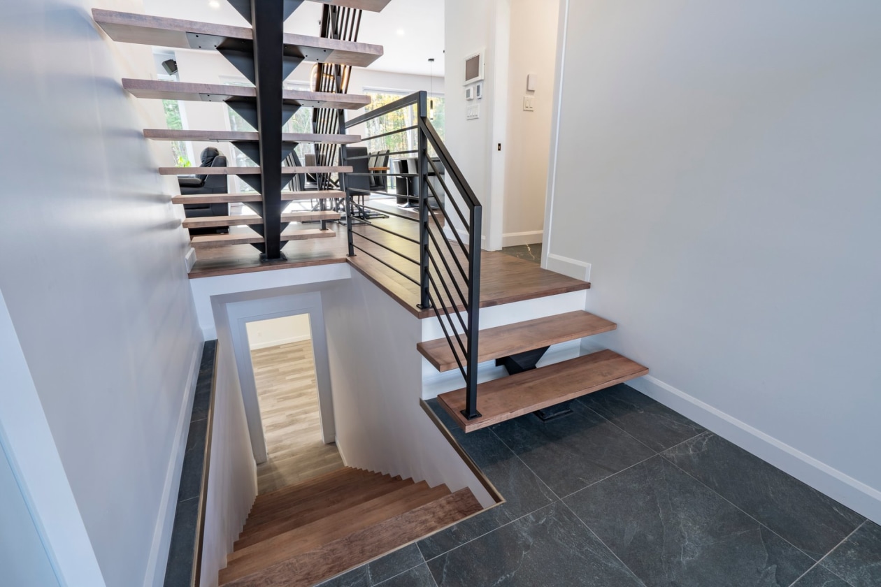 Escalier — 175 Rue du Ravin, La Malbaie
