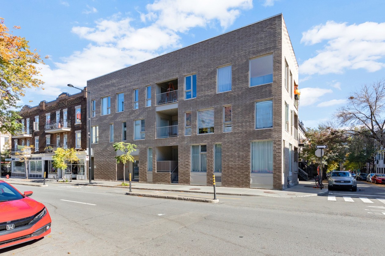 Façade — 1256 Boul. De Maisonneuve E., Montréal