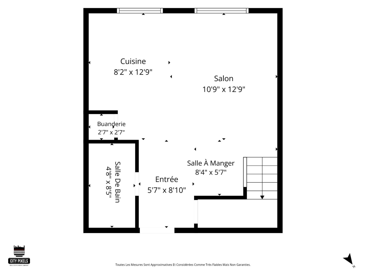 Plan — 1256 Boul. De Maisonneuve E., Montréal