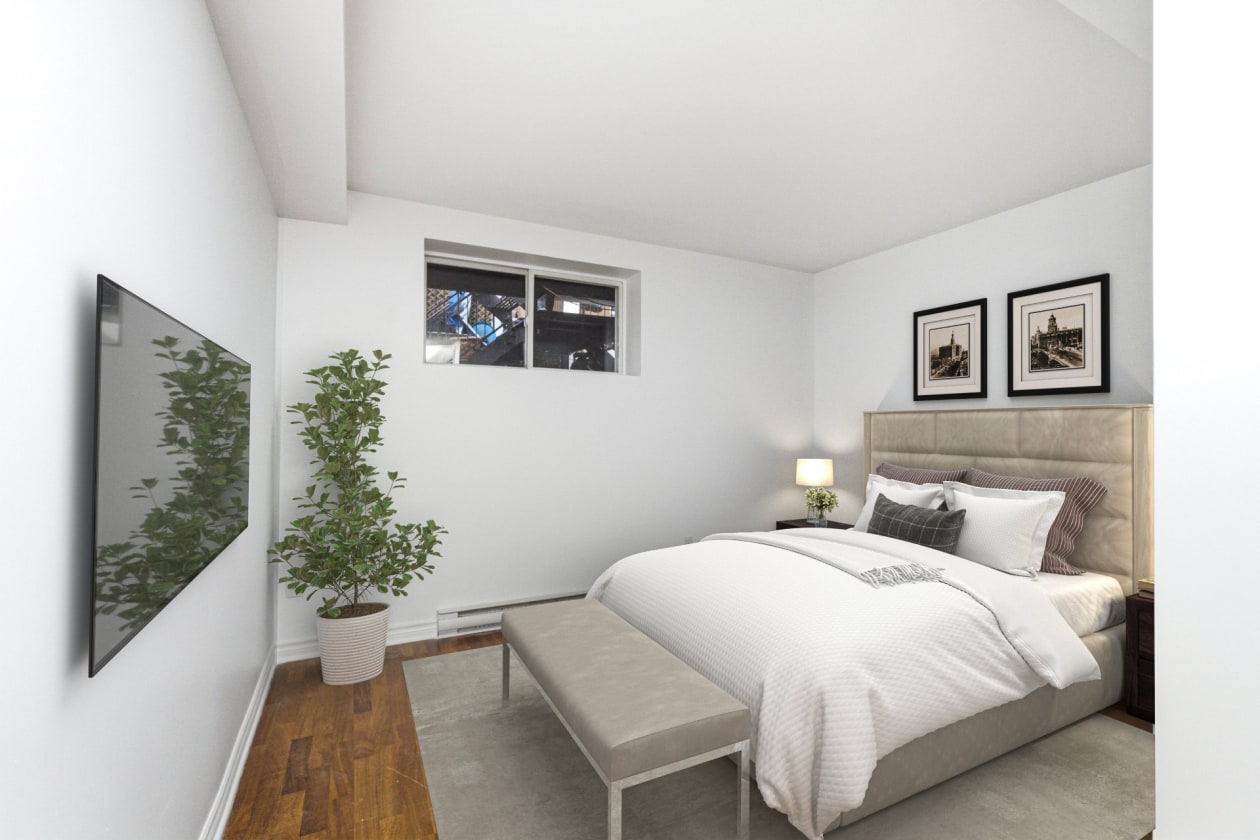 Chambre à coucher principale — 3729 Boul. LaSalle, Montréal