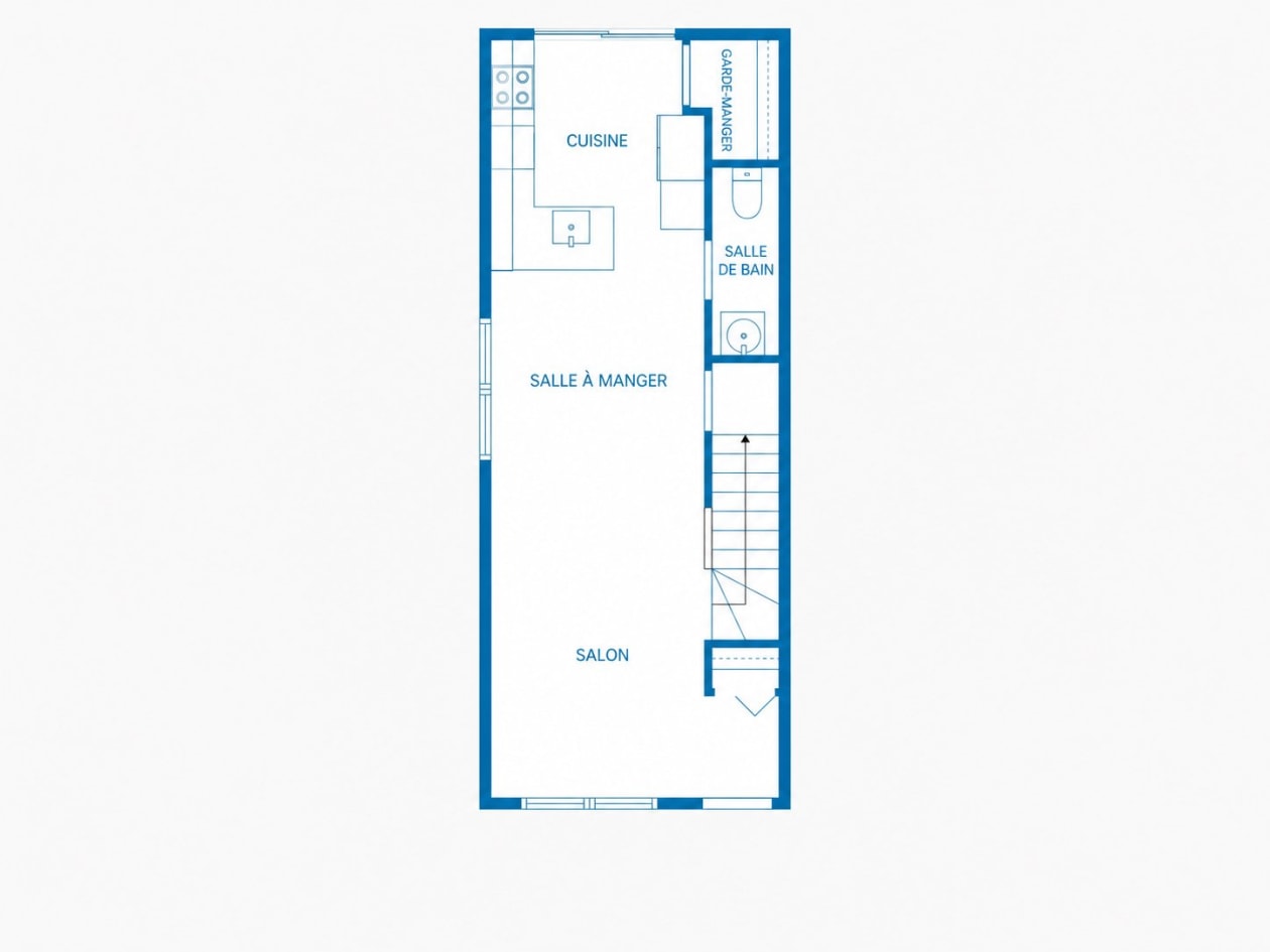 Plan — 1461Z Rue Jacques-Bédard, Québec