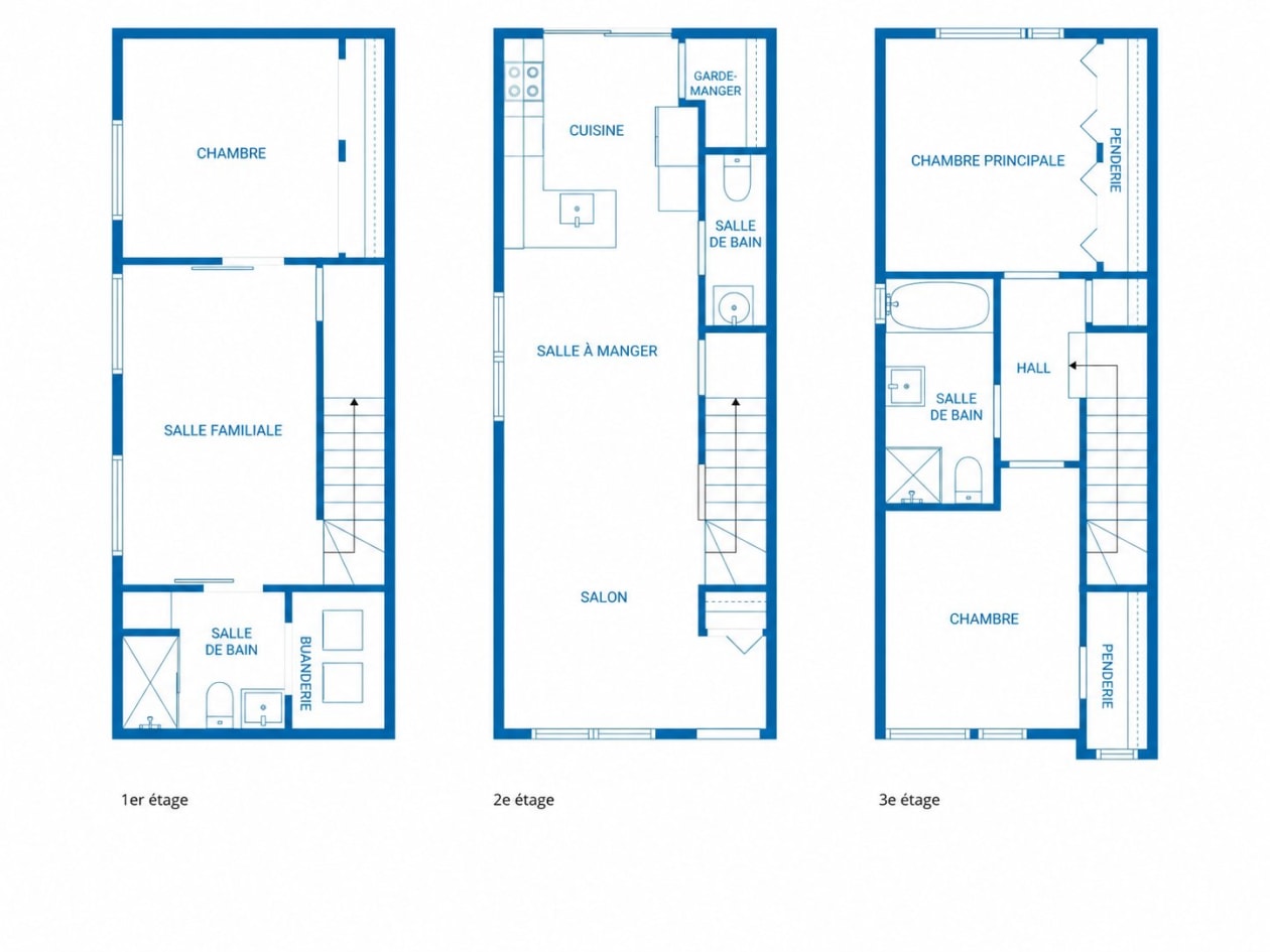 Plan — 1461 Rue Jacques-Bédard, Québec
