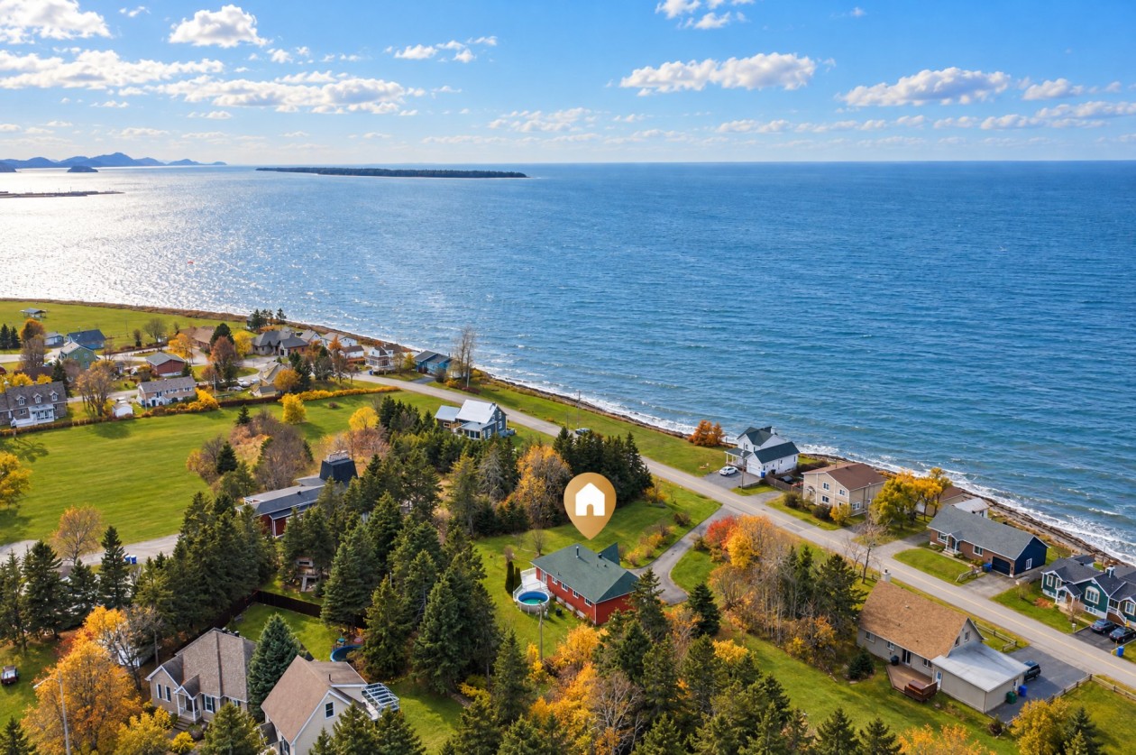 Photo aérienne — 255 Rue du Fleuve, Rimouski