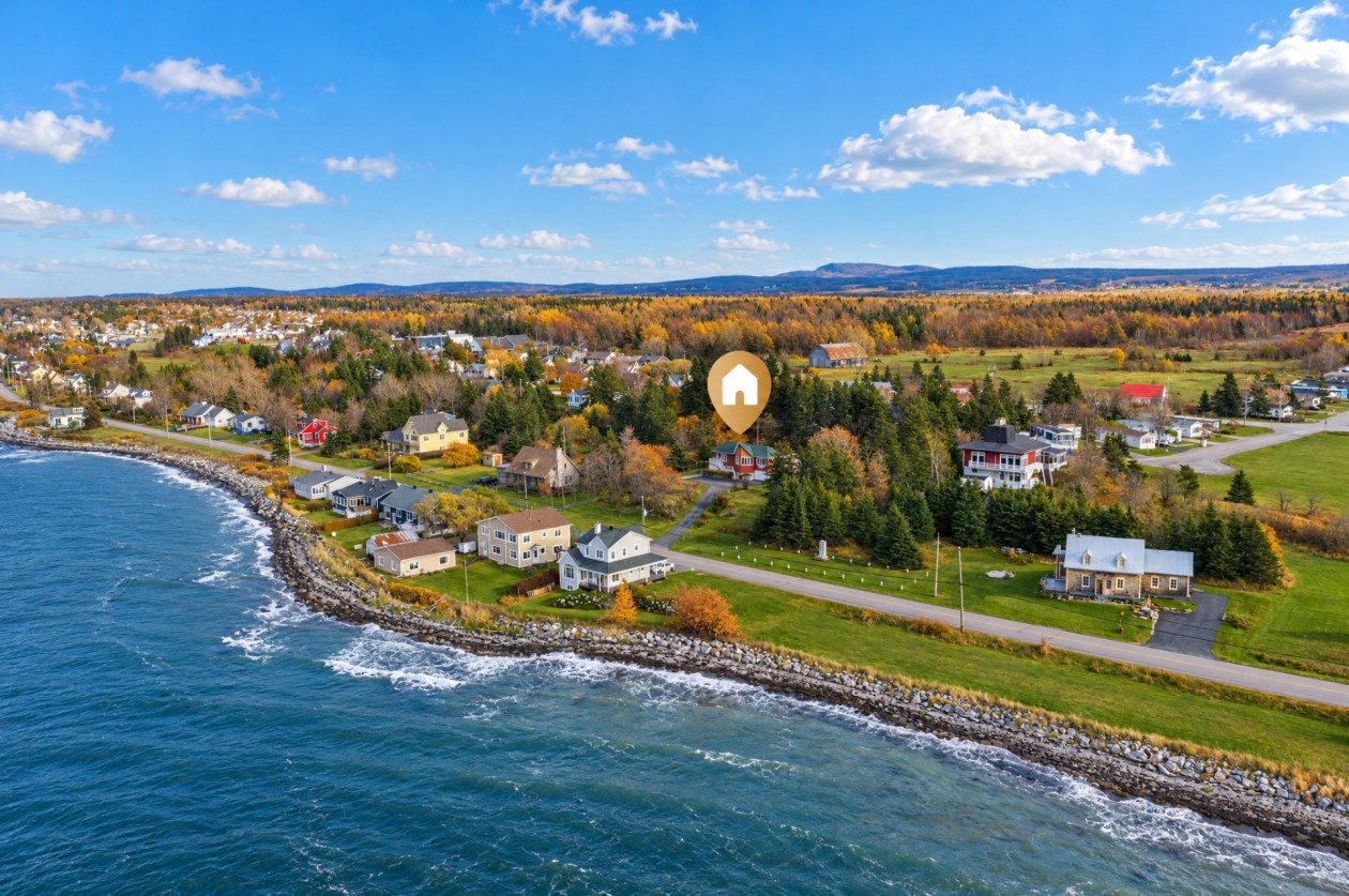 Photo aérienne — 255 Rue du Fleuve, Rimouski