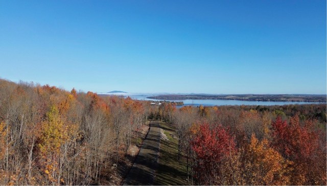 Photo aérienne — Route du Lac-Ruel, Saint-Romain, G0Y1L0, Saint-Romain