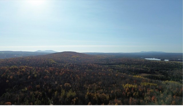 Photo aérienne — Route du Lac-Ruel, Saint-Romain, G0Y1L0, Saint-Romain