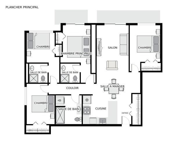 Photo 2 — 1190, Rue MacKay, 1501, Montréal (Ville-Marie), H3G0G8, Montréal (Ville-Marie)