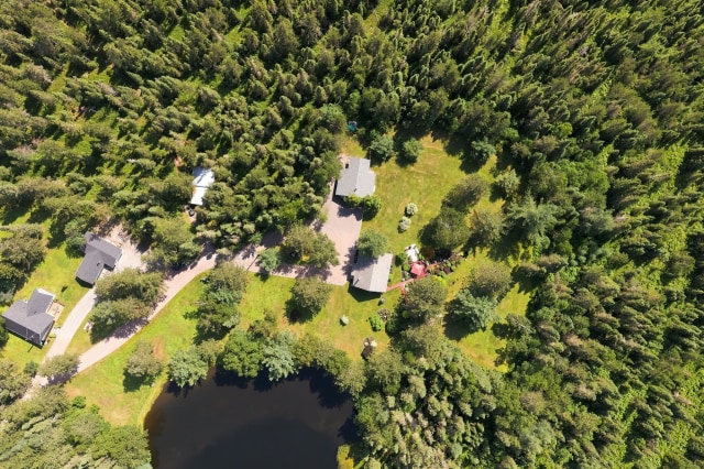 Vue d'ensemble — 250, Ch. du Lac-Caché, Saint-David-de-Falardeau, G0V1C0, Saint-David-de-Falardeau