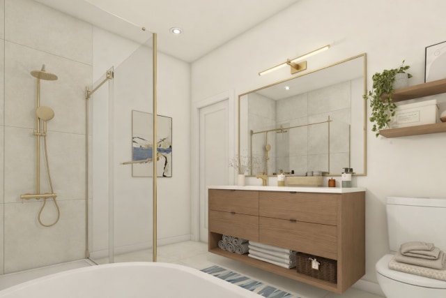 Salle de bains — 575 Rue Belval, Mont-Saint-Hilaire