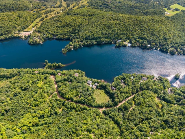 Photo aérienne — Ch. du Lac-Thomas, Saint-Didace