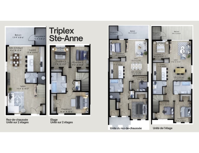 Plan — 37 Rue Ste-Anne, Mont-Saint-Hilaire