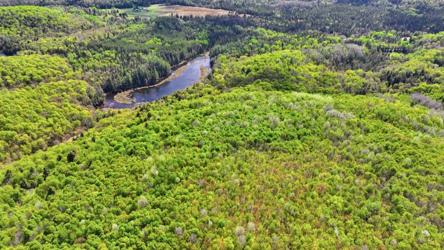 Photo aérienne — Ch. du Lac-Hawk, Mulgrave-et-Derry