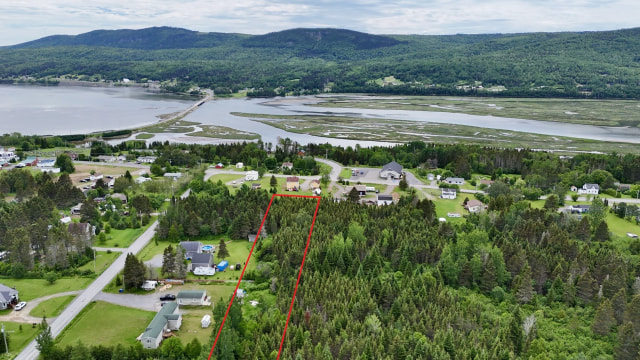 Photo aérienne — Ch. du Père-Watier, Gaspé