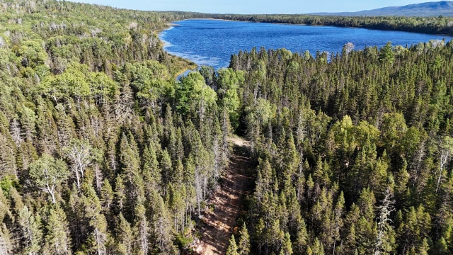 Terrain — Ch. du Premier-Lac, Gaspé