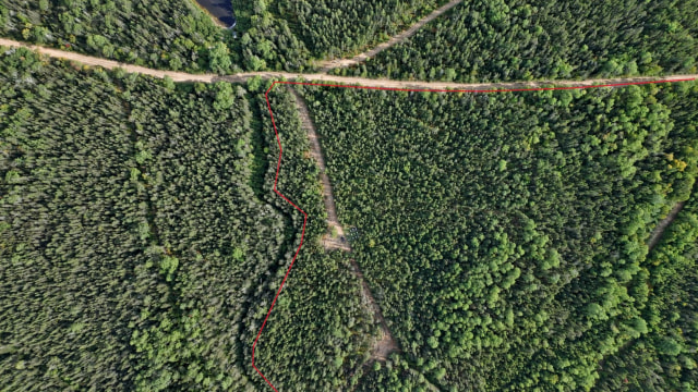 Terrain — Ch. du Premier-Lac, Gaspé