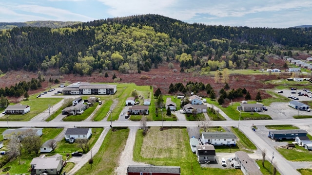 Photo aérienne — Boul. Renard E., Gaspé
