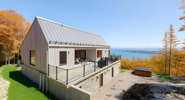 Vue d'ensemble — 227 Ch. du Domaine-Charlevoix, Les Éboulements