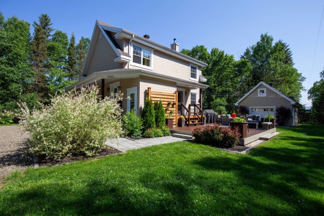 Façade — 6 Rg du Ruisseau-des-Frênes, La Malbaie