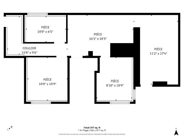 Plan — 1008 - 1008A Rue Rivard, Sorel-Tracy