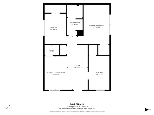 Plan — 1008 - 1008A Rue Rivard, Sorel-Tracy