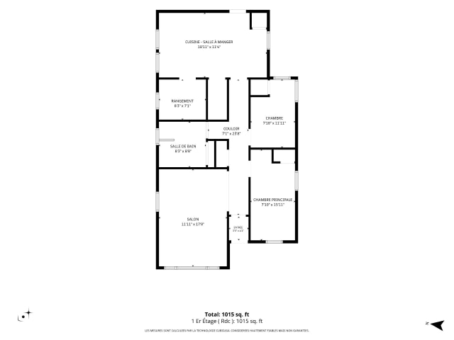Plan — 1008 - 1008A Rue Rivard, Sorel-Tracy