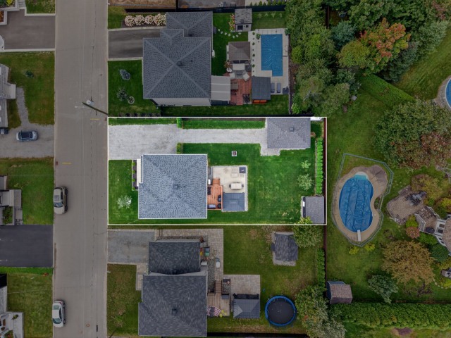 Photo aérienne — 49 Rue des Poiriers, Pont-Rouge