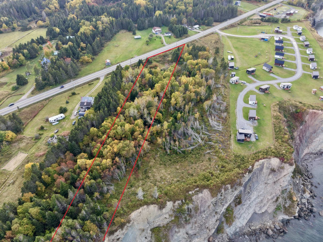 Photo aérienne — Boul. de Douglas, Gaspé