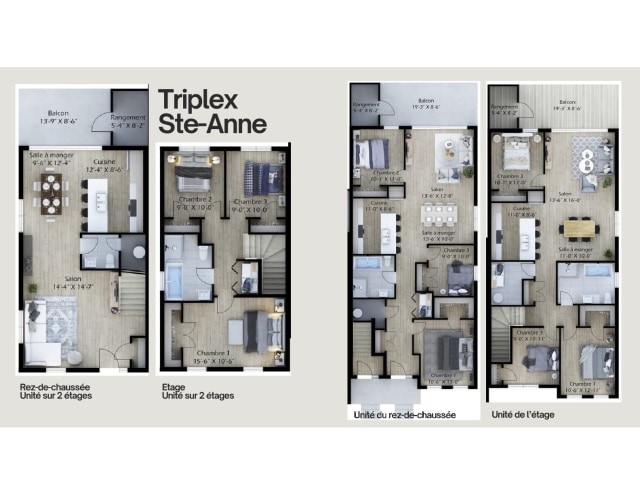 Plan — 37 Rue Ste-Anne, Mont-Saint-Hilaire
