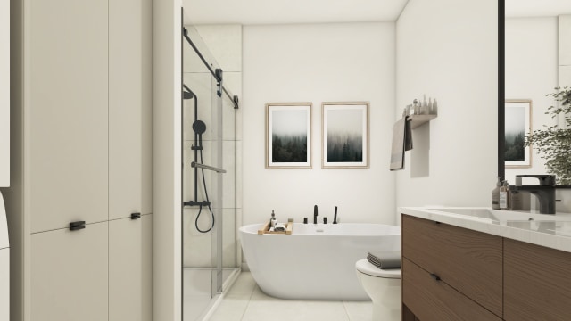 Bathroom — 575 Rue Belval, Mont-Saint-Hilaire