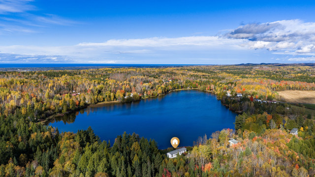 Photo aérienne — 84 Ch. du Lac-à-Gasse, Saint-Anaclet-de-Lessard