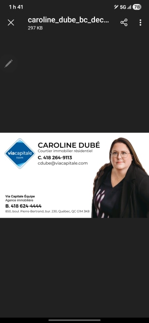 Photo de profil de Caroline Dubé