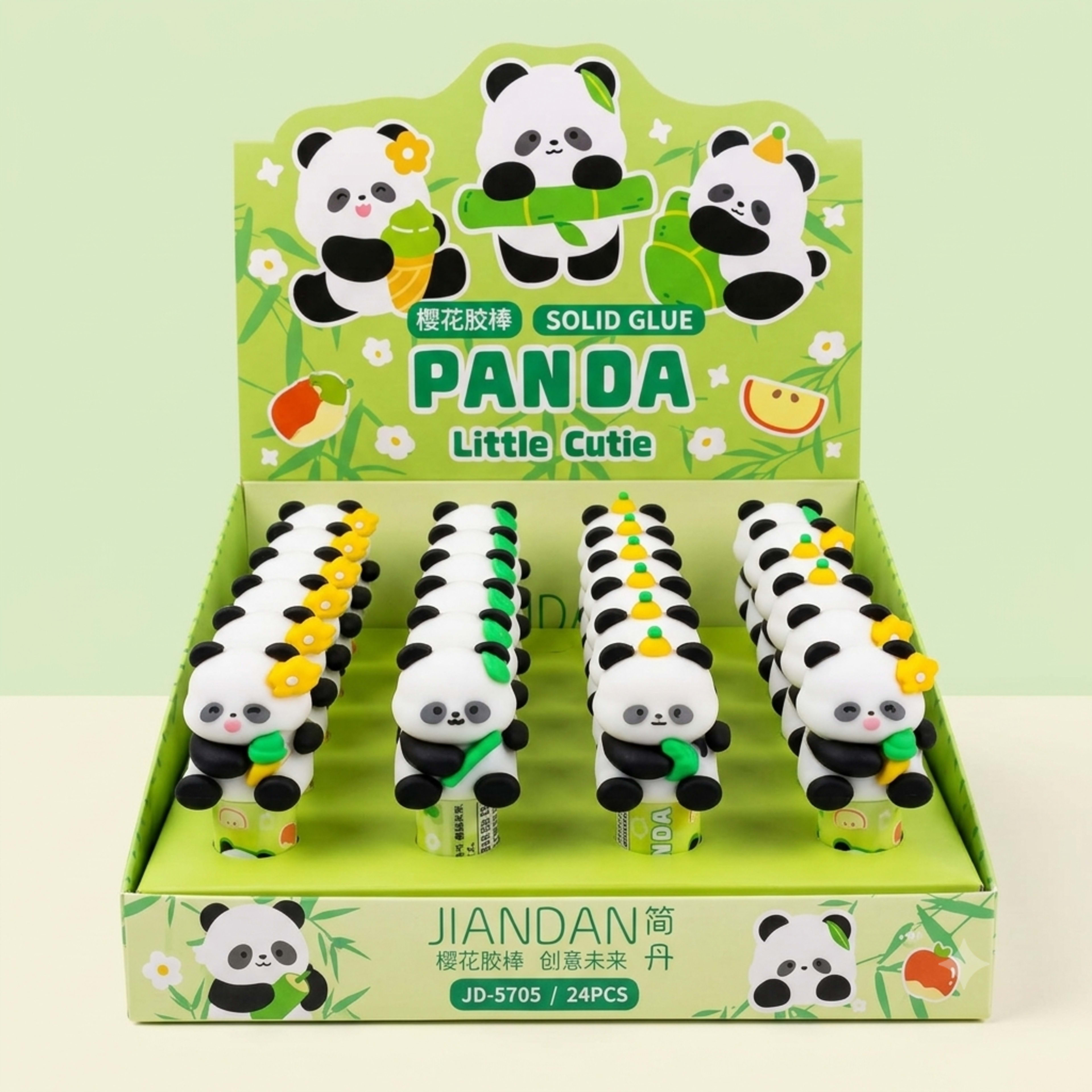 Panda Theme Glue Sticks