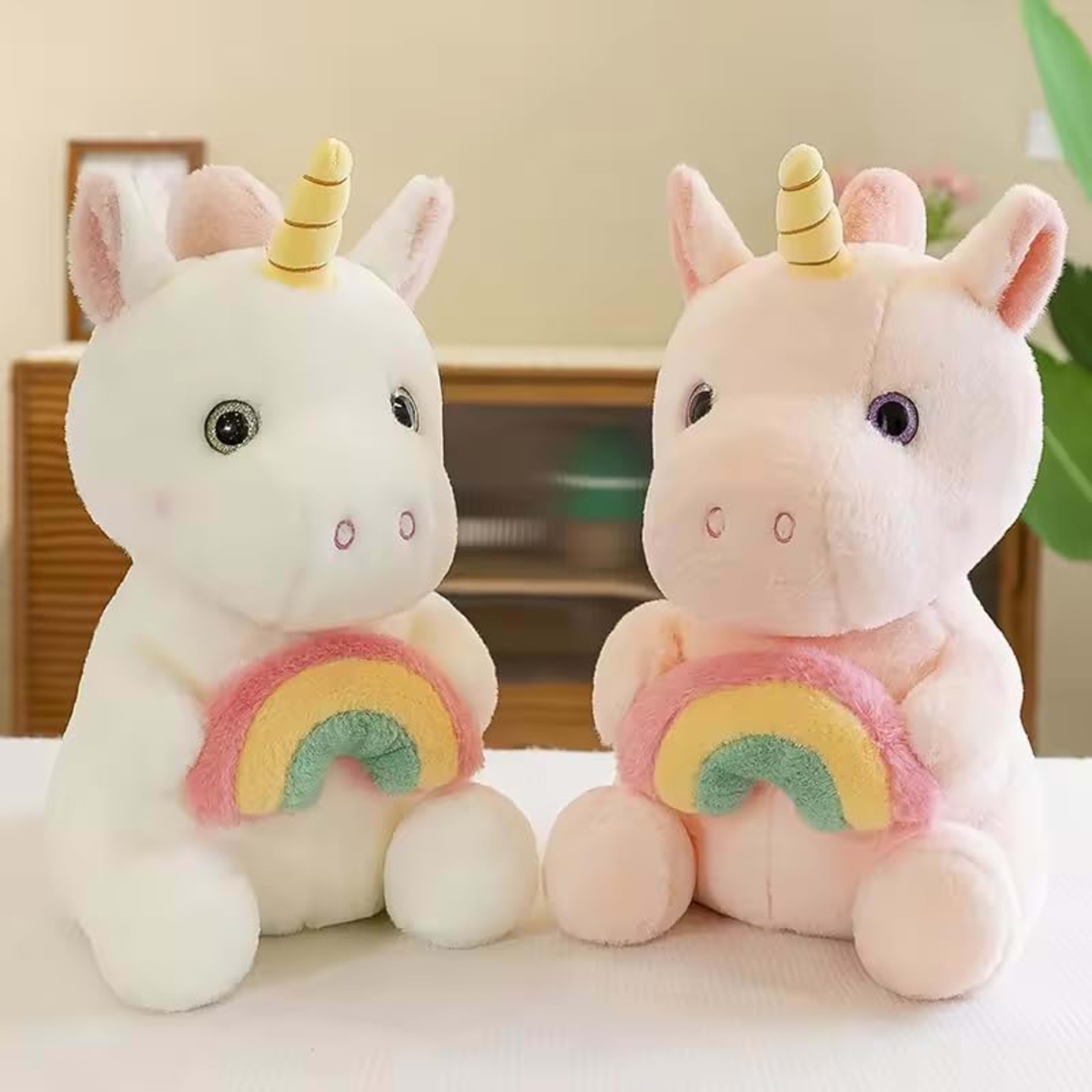 Rainbow Unicorn Soft Toy