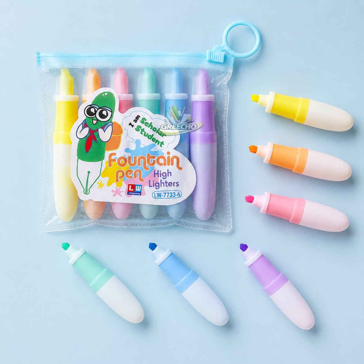 6-in-1 Highlighter Set