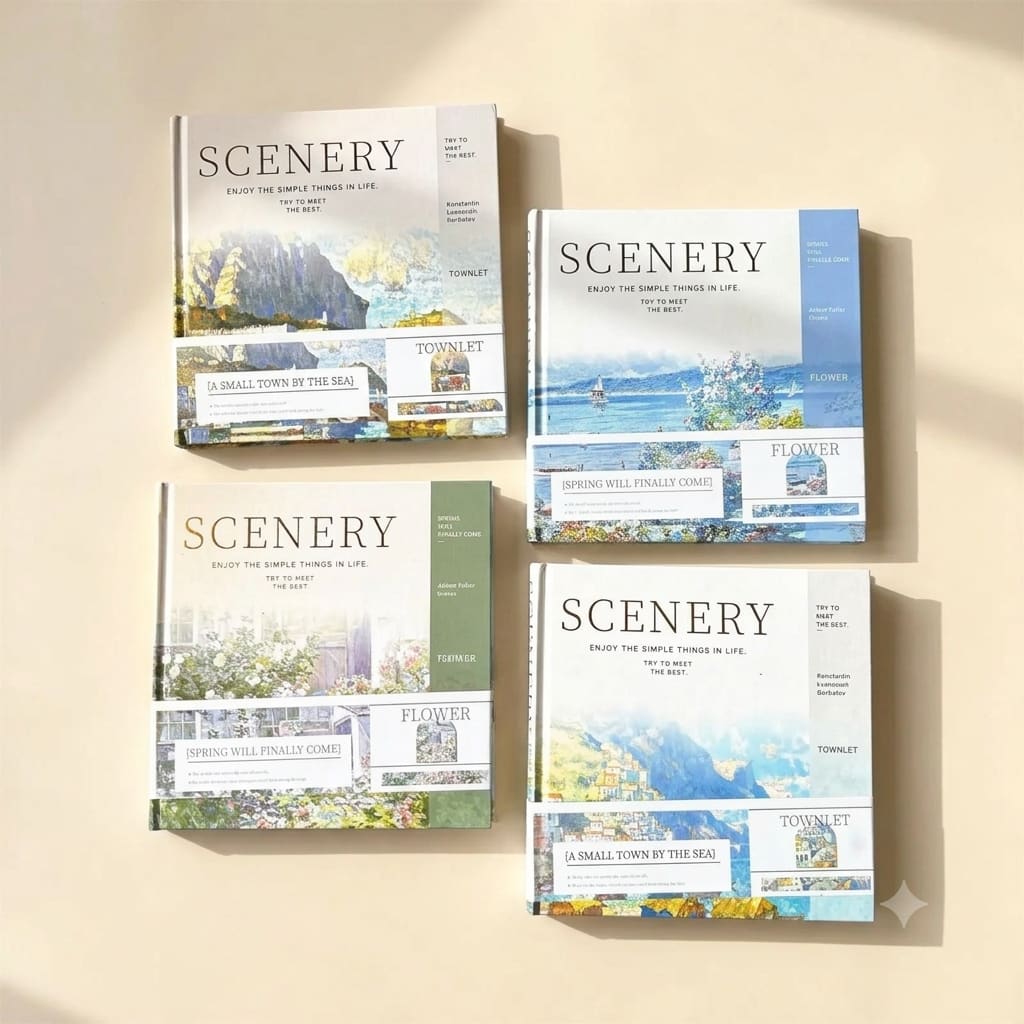 cenic Printed Fancy Hardbound Diary