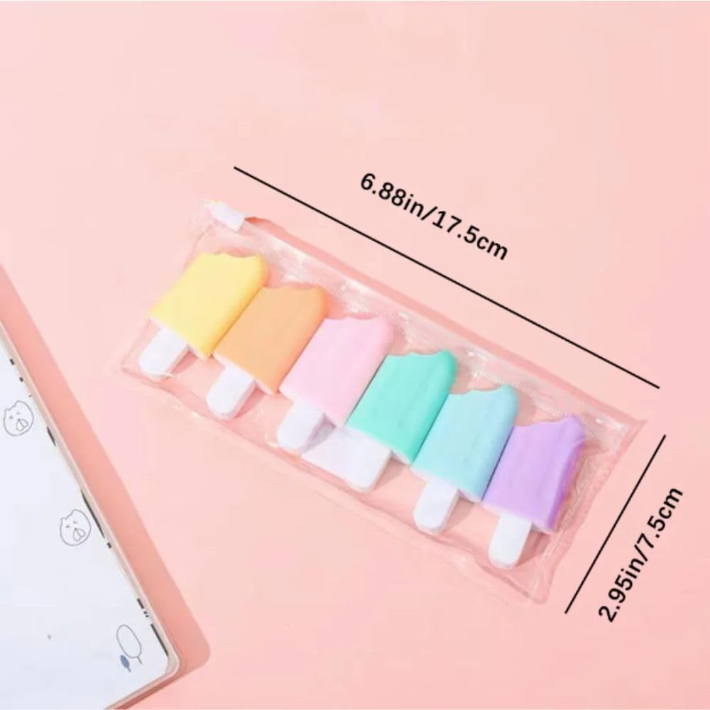 Cute Ice Cream Popsicle Highlighter