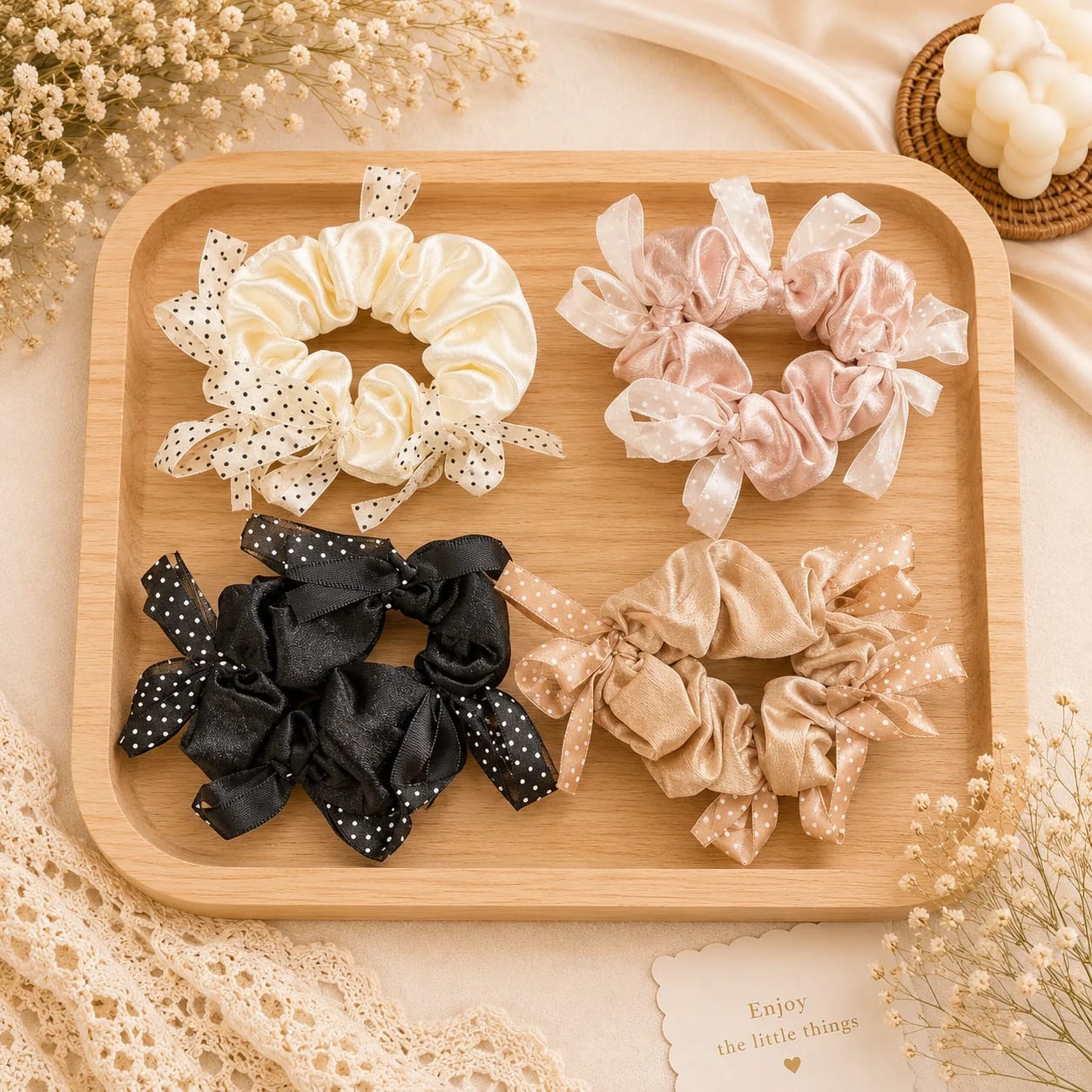Korean scrunchies