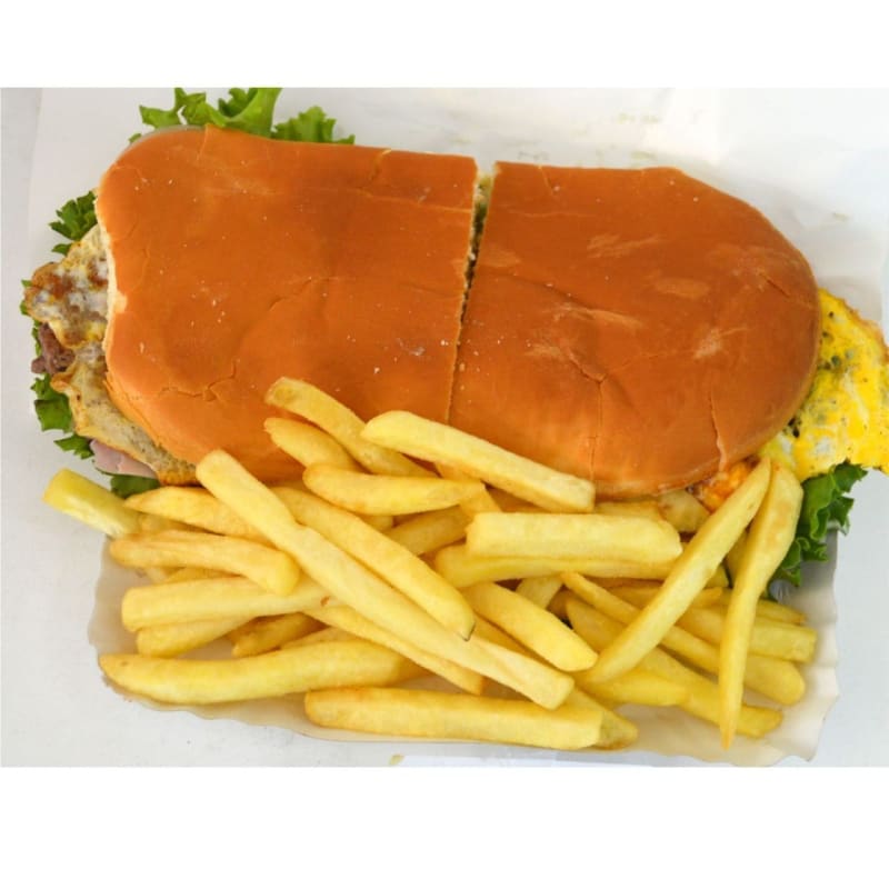 Lomito completo con fritas