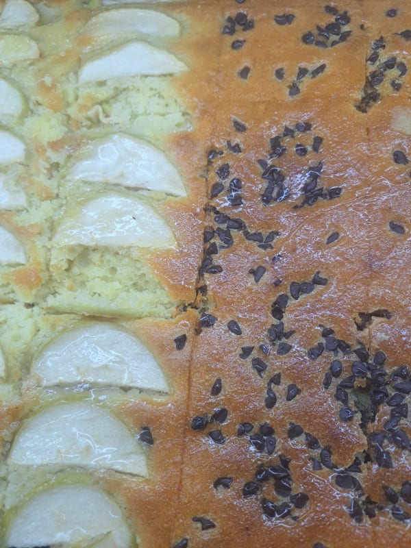 Cujel de manzana o chispas porcion