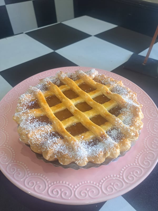 Tarta pasta frola redonda