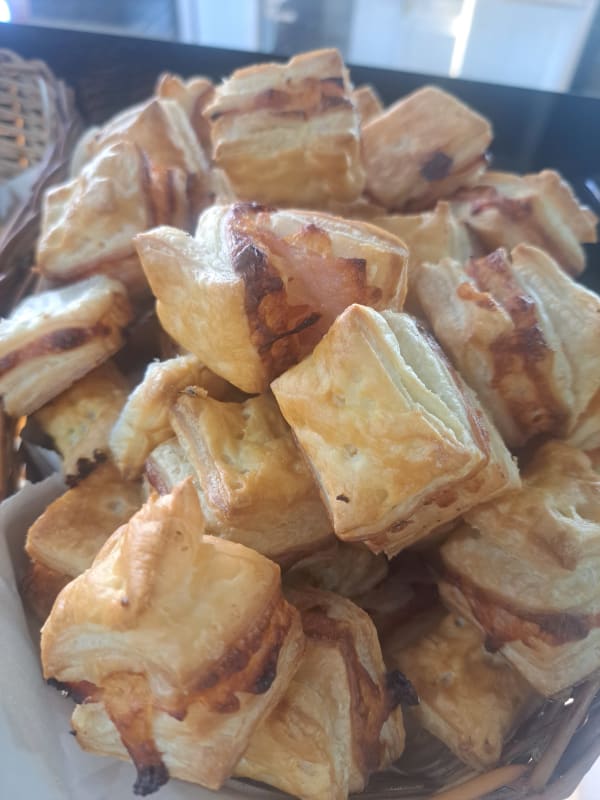 Saborizados de jamon y queso x 100 grs