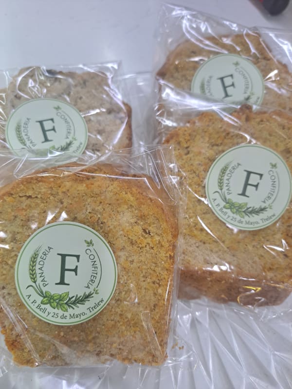 Porción de budín