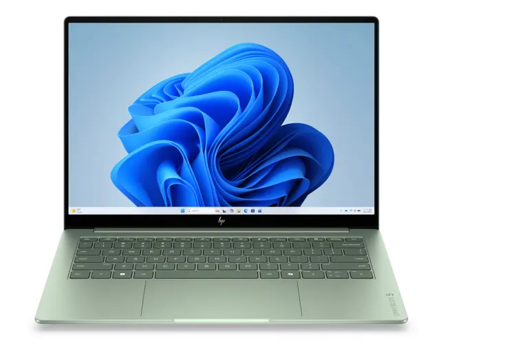 HP OmniBook 5 14: رقیب ارزان‌قیمت مک‌بوک با نمایشگر OLED، اما با کلی اما و اگر