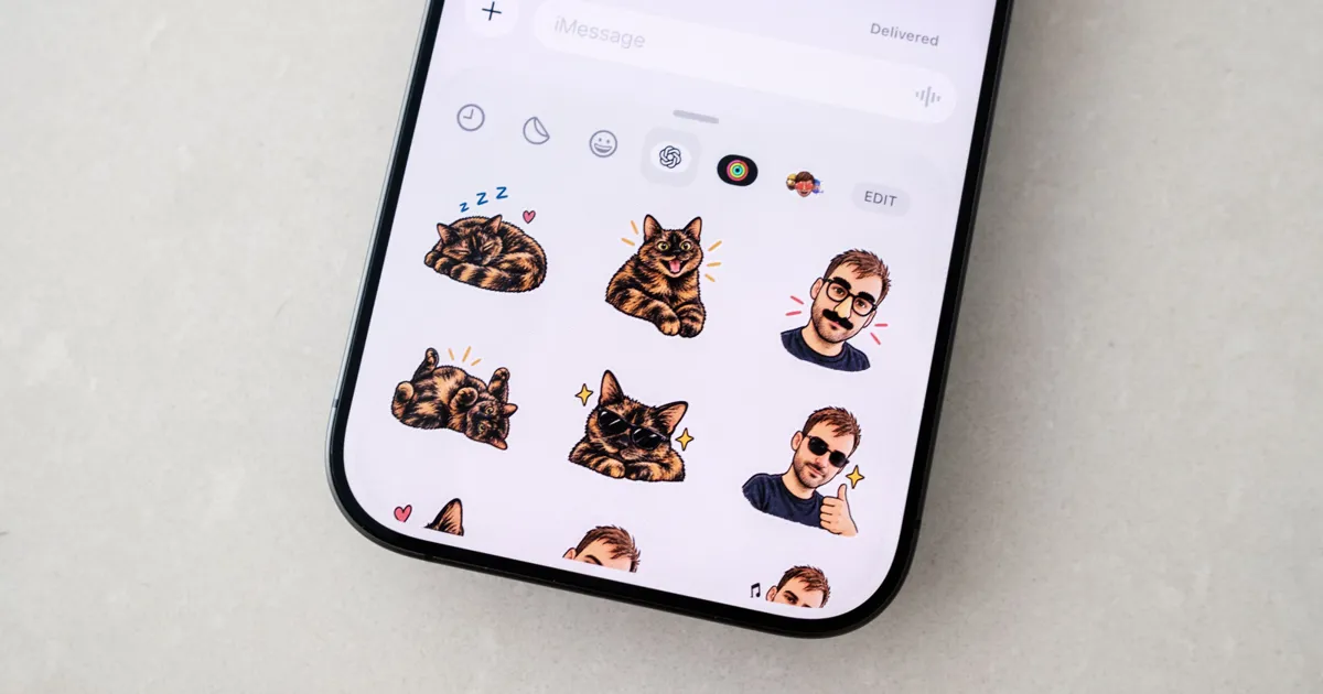 ساخت استیکرهای سفارشی برای iMessage و WhatsApp با ChatGPT: راهنمای گام به گام