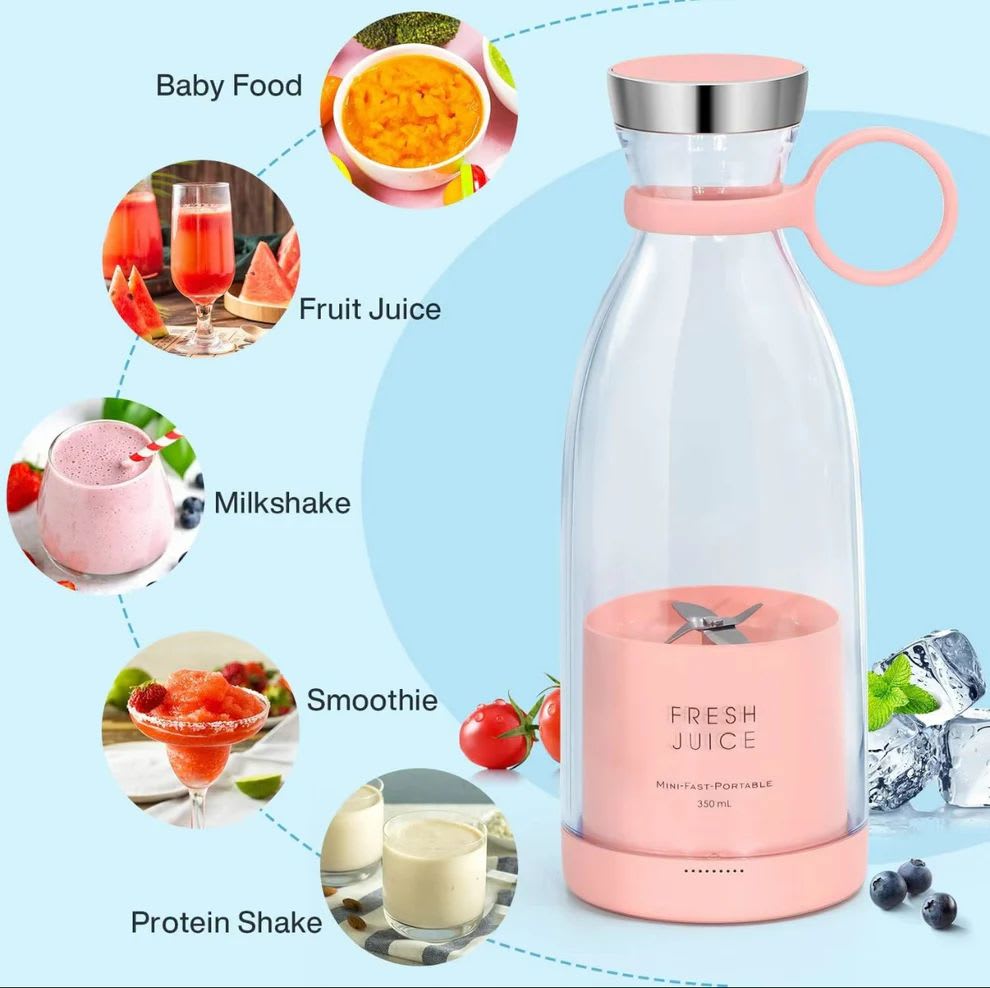 Bouteille Blender Portable – Préparez Vos Smoothies Partout ! — image 5
